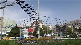 منطقه ۱ شهرداری کرج سیاهپوش عزای امیرالمؤمنین (ع) شد