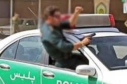 زمين گيري سارقان حرفه اي با شليک پليس