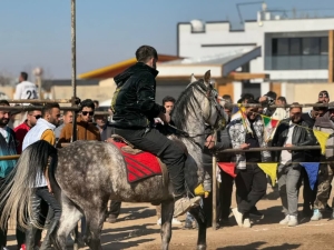 تصویر جشنواره بومی و محلی اسب‌سواری در روستای زکی‌آباد