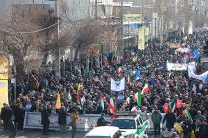 تصویر تصاویر مراسم راهپیمایی با شکوه ۲۲ بهمن ساوجبلاغ