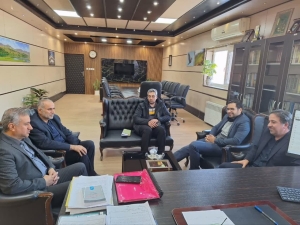 تصویر دیدار مدیرکل مسکن و شهرسازی استان البرز با فرماندار طالقان