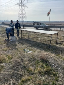 تصویر بازسازی و ایمن سازی تابلوهای پیام متغیر در  آزاد راه تهران کرج قزوین و محور کرج کندوان