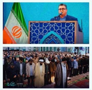 تصویر تلاوت قرآن استاد مهدی فلاح نژاد با حضور نماینده رهبر معظم انقلاب در البرز و امام جمعه کرج