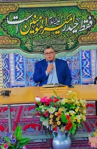 تصویر تلاوت نورانی استاد مهدی فلاح نژاد،ماه مبارک رمضان در شهرستان نظرآباد
