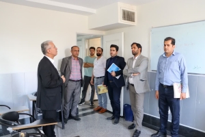تصویر بازدید مدیران ارشد شهرداری محمدشهر از مراکز فرهنگی ورزشی