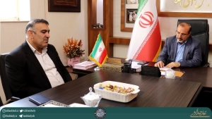تصویر دیدار معاون سیاسی، امنیتی و انتظامی استانداری البرز با علی حدادی