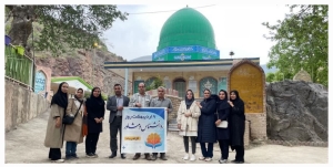 تصویر کوهپیمایی مشاوران مدارس شهرستان نظرآباد
