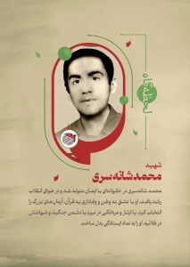 تصویر شهید محمد شانه‌سری