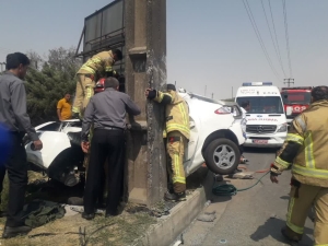 تصویر تصادف، بحران اجتماعی نه فقط حادثه رانندگی