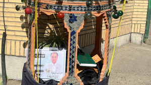 تصویر خبرنگاری که صدای زندگی بعد از مرگ شد