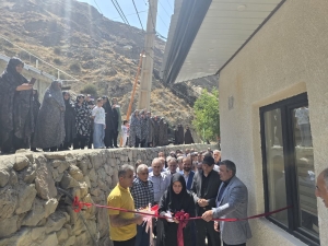 تصویر آیین افتتاح ساختمان جدید دهیاری و شورای اسلامی روستای مورود