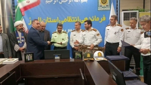 تصویر تجلیل از رانندگان و همیاران پلیس نمونه در هفته انتظامی