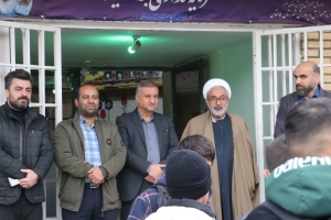 تصویر آیین بدرقه کاروان دانش آموزی راهیان نور شهرستان طالقان برگزار شد