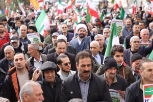 تصویر مراسم راهپیمایی ۲۲ بهمن ماه ۱۴۰۴ "شهر گرمدره