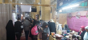 تصویر حضور پرشور دانش آموزان در دوازدهمین نمایشگاه قرآن کریم