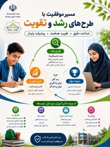 تصویر افتتاح طرح وزارتی " تقویت و رشد تحصیلی " پایه هفتم در استان البرز