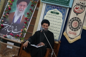 تصویر مراسم اربعین خاکسپاری آقای شهید ایران در نظرآباد برگزار شد