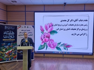 تصویر افزایش بهره‌وری تنها راه عبور از چالش‌های بخش کشاورزی است