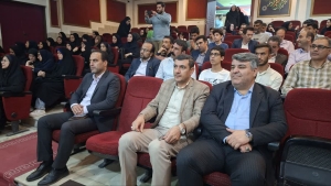 تصویر برگزاری مراسم تجلیل از برگزیدگان و فعالان عرصه تعلیم و تربیت در ساوجبلاغ