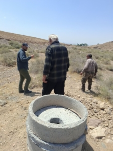 تصویر بازدید میدانی از قنات در حال اجرای شهرستان ساوجبلاغ انجام شد