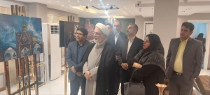تصویر روشنای رضوی در کرج درخشان شد