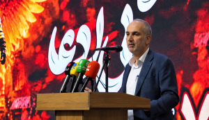 تصویر تلاش و شجاعت آتش‌نشانان فردیس در حوادث ایام جنگ اخیر، ستودنی است