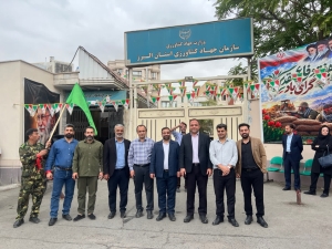 تصویر حضور مجموعه جهاد کشاورزی در اجتماع «جان فدای ایران» استان البرز