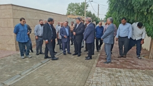 تصویر قنبرآباد ساوجبلاغ میزبان افتتاح پروژه عمرانی